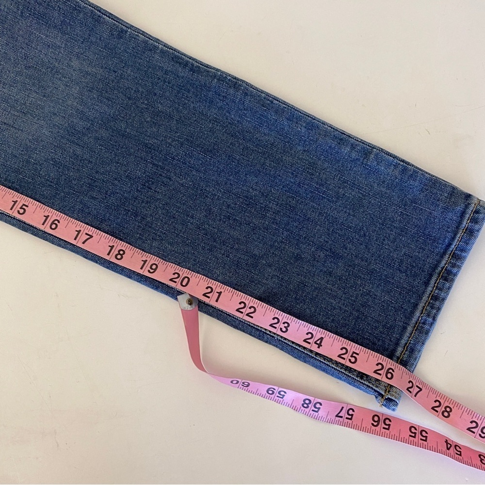 Hudson || Barbara High Waist Straight Jeans Omega Wash Blue 28 - Picture 10 of 12